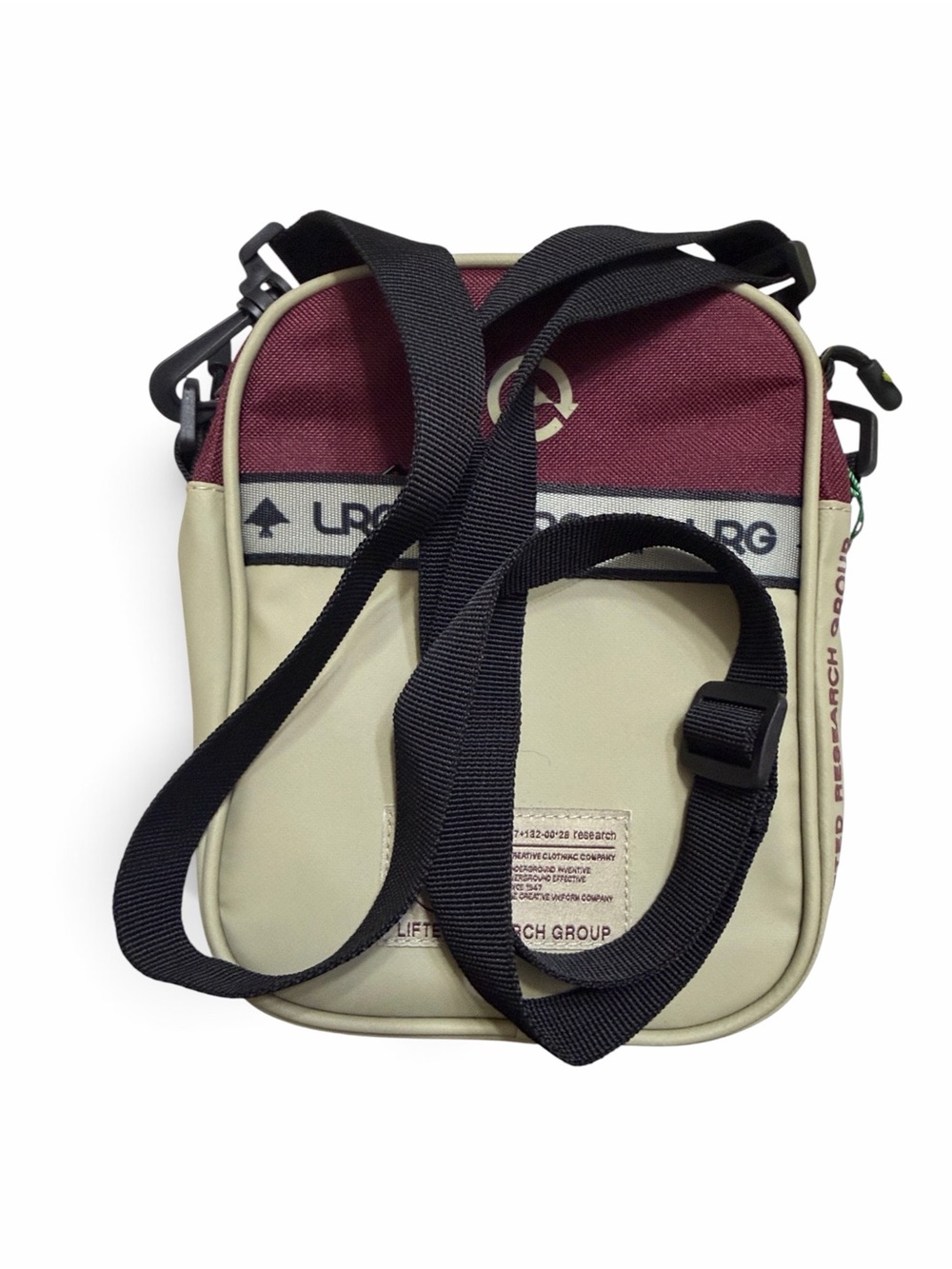 LRG color block unisex adjustable crossbody bag